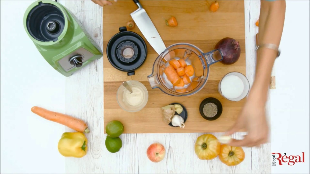 [RECETTE] Faire une soupe chaude avec le blender Vitamix S30 YouTube