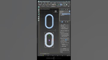 How To Make a Chain in 3ds Max Dynamic Rigid Body Gravity  | MassFx | Noorahnaim