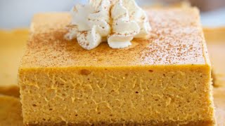 Smoked Pumpkin Cheesecake Bars!!