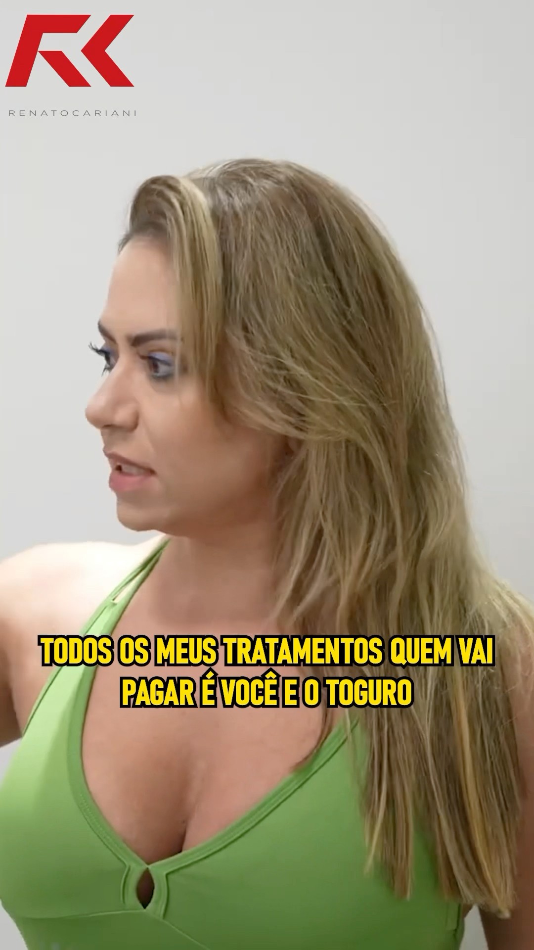 TATI FOI COBRAR O BALESTRIN! #taticariani #juliobalestrin #toguro #clínicaestética #renatocariani
