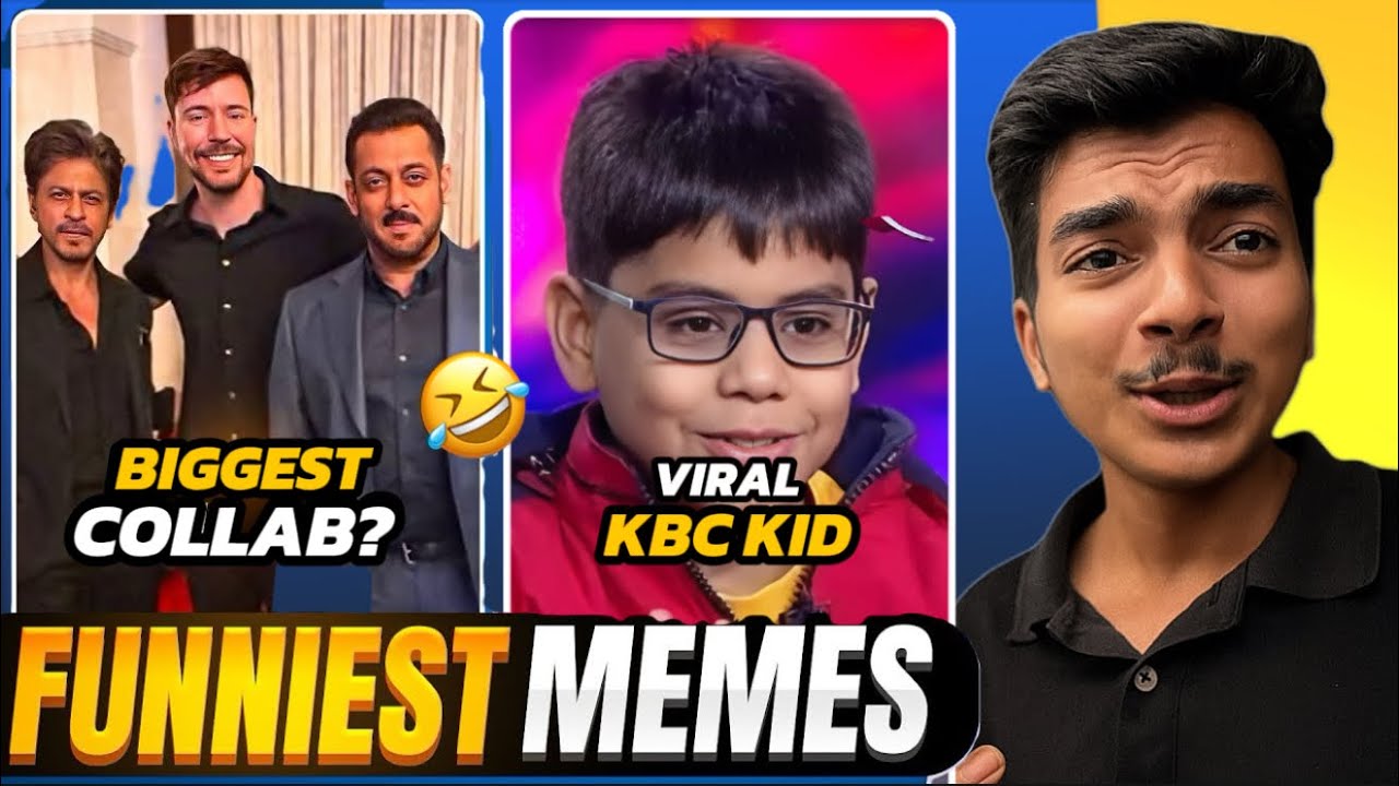 Mr.Beast CRAZY COLLAB WITH SRK & KBC OVER CONFIDENT BOY 