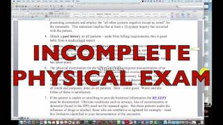 documentation pearl for the Emergency Provider