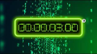 3 Minute Matrix Theme Timer + Relaxing Ambient Music