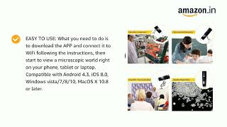 Handheld Digital Zoom Microscope Endoscope Magnifier | digital microscope camera screenshot 5