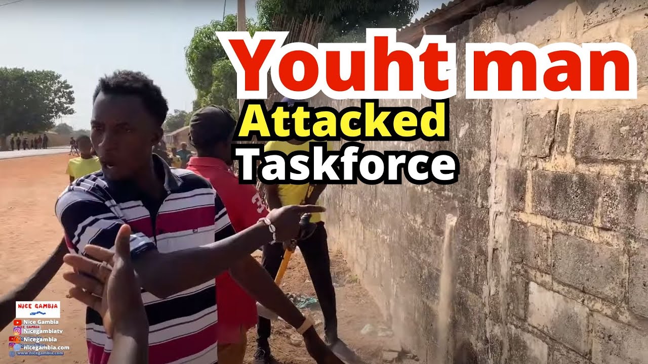 Angry youthman Attacked Demilition Team The Gambia