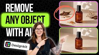 How to Remove Unwanted Objects from Photos with AI | Designkit Tutorial screenshot 1