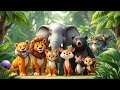 Jungle Ki Buddhi Sabha | Ekta Ki Takat | Jungle Story for Children | Panchatantra Style Story 🦁🐘