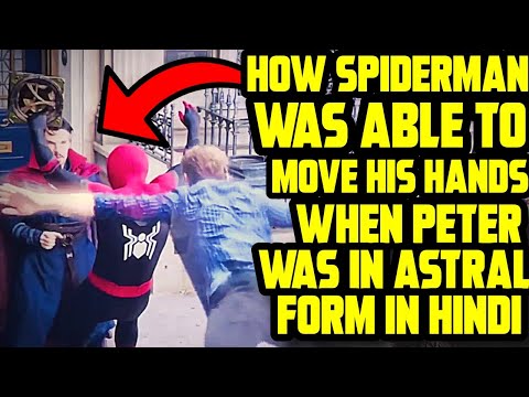How SpiderMan was Moving When he was in Astral Form ? How Spider Sense Work ?