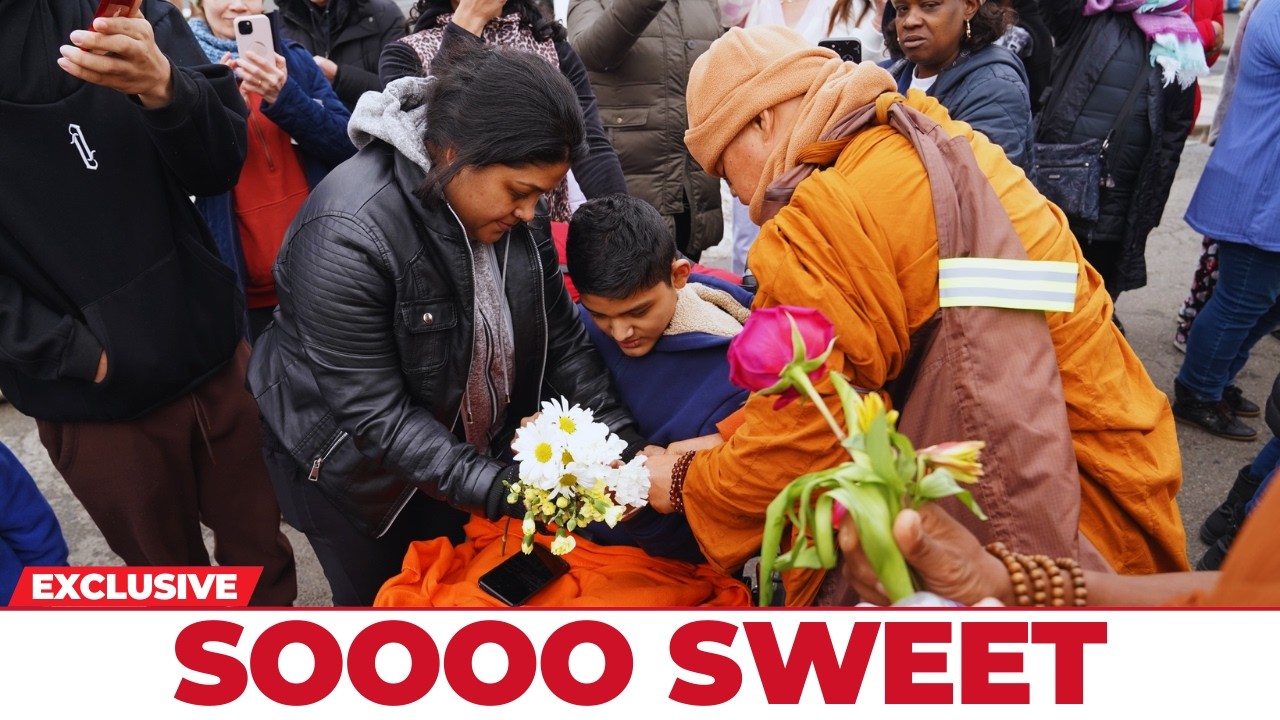 So Sweet — The Unexpected Reactions to These Buddhist Monks