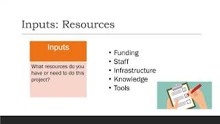 Logic Models 101: How to use Logic Models to Plan your Community-based Programming