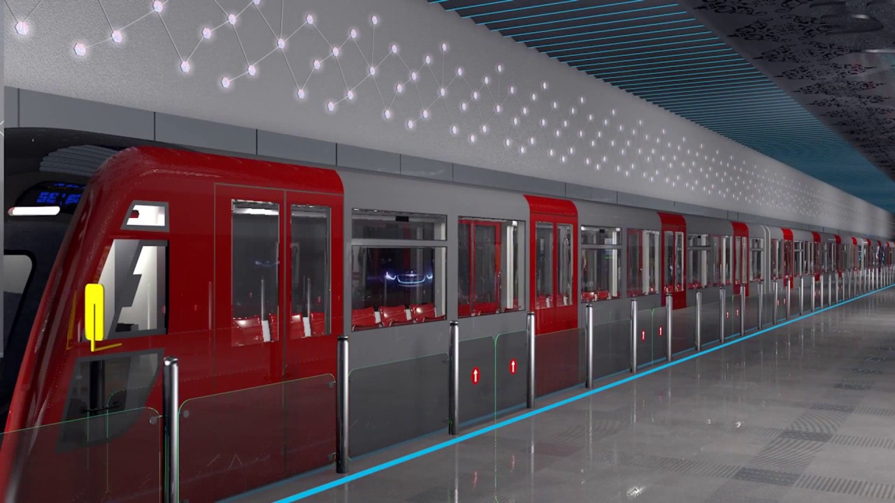 Bakı Metrosu Səbail Stansiyası 3D