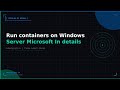 Run containers on Windows Server | TechLab by Neeraj