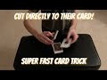 Find Their Card In 3 Seconds! Quick Little Card Trick Performance/Tutorial