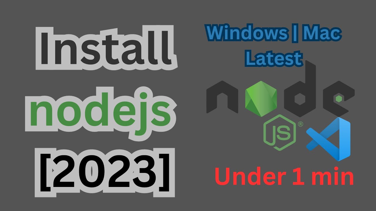 how-to-install-latest-nodejs-under-1-minute-youtube