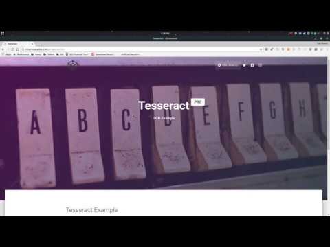 Web Page Sistema OCR - Demo