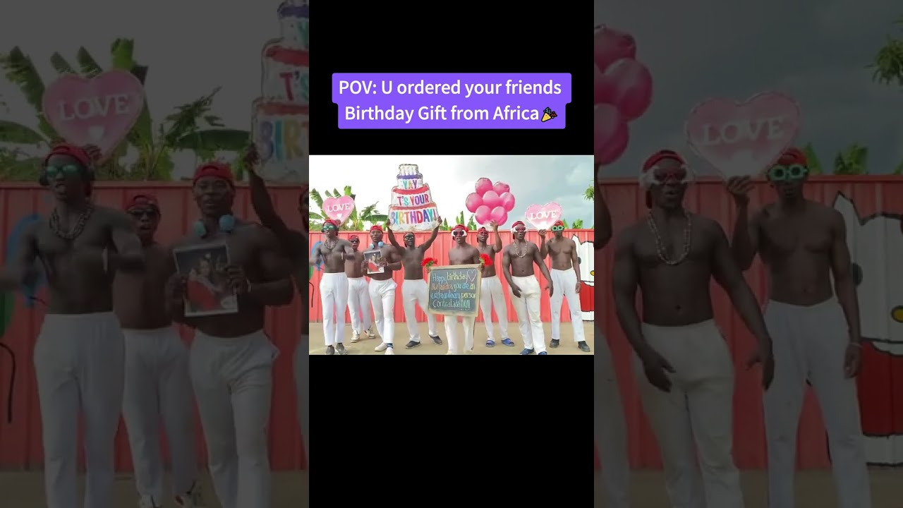 Send a Joyful African Dance Greeting 💃 | Personalized Video Message from Africa