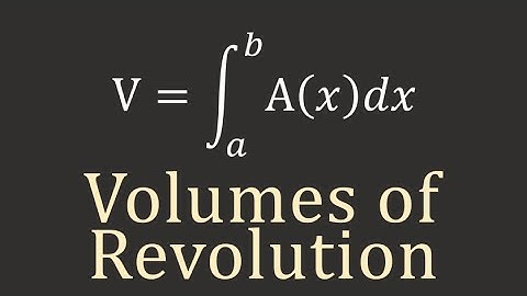 Calculus II: Volumes of Revolution