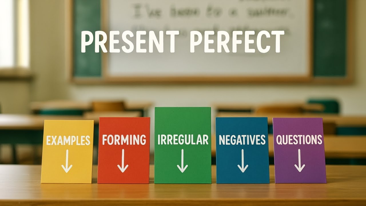 ¡Domina el Present Perfect en 5 MINUTOS! 🔥 - Inglés Crack - YouTube
