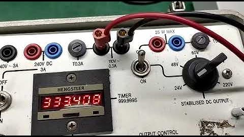 T&R Test 100 ADM Repair and Calibration by Dynamics Circuit (S) Pte. Ltd.