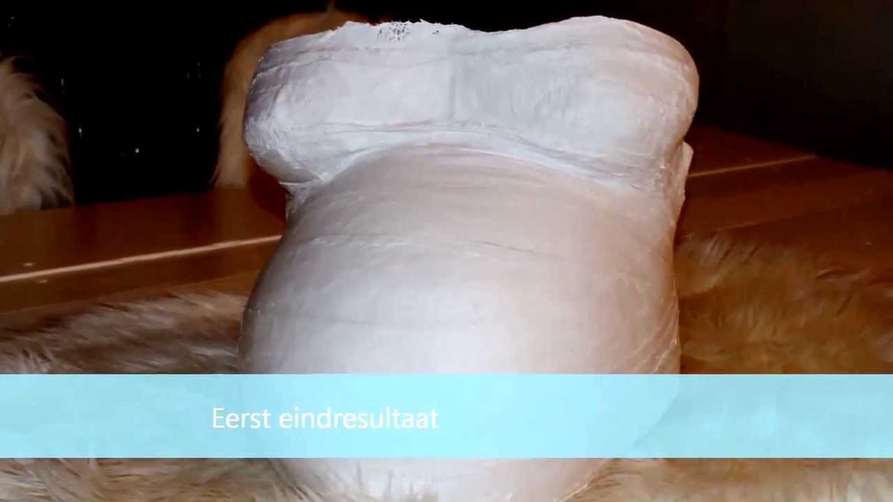 Workshop Gipsafdruk maken van Alicia's Zwangere Buik bij DeDikkeDames.nl