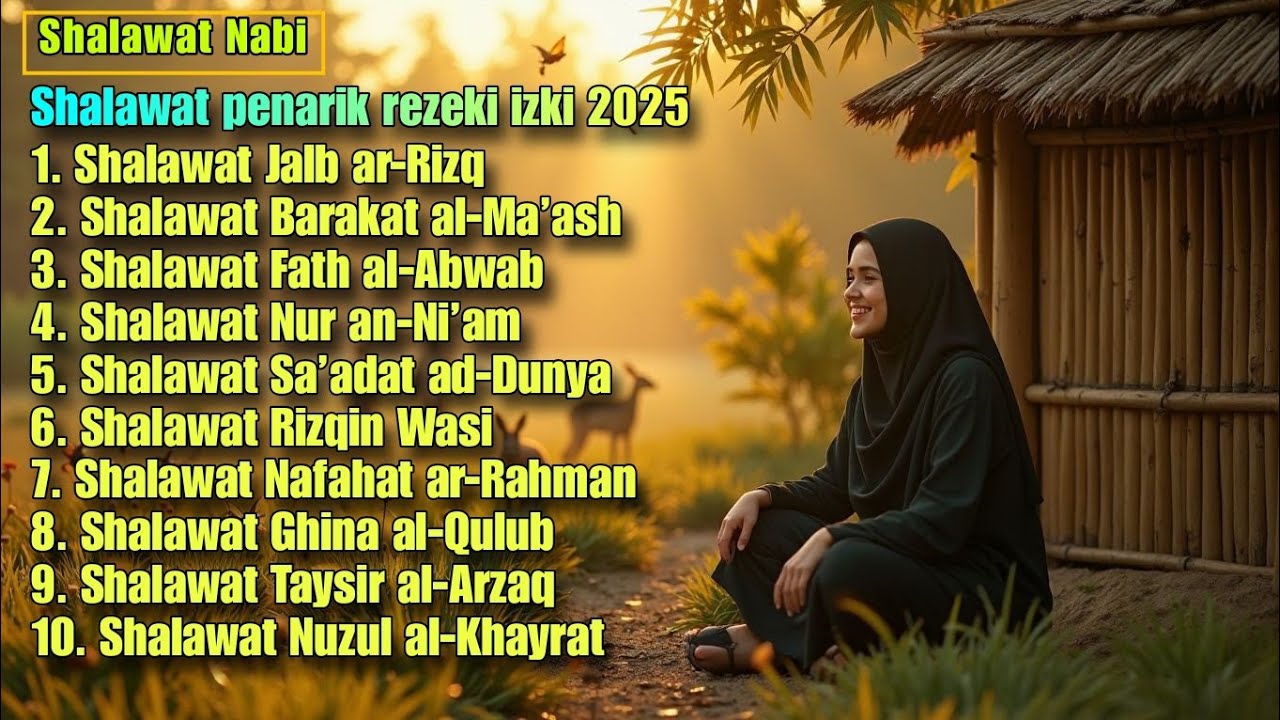 “Shalawat Penarik Rezeki Tanpa Batas — Dengar Tiap Pagi, InsyaAllah Lancar Segalanya 🌙”