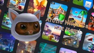 HOW TO GET Arctic Ninja Cat HAT ITEM! promo code! (ROBLOX) screenshot 3