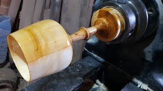 Woodturning - The Stunning Goblet (UHD 4K)