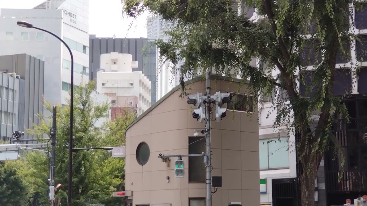 新宿区「新宿五丁目東」　故郷の空→通りゃんせ♪ 