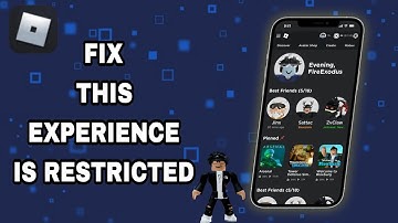 How To Fix And Solve Roblox This Experience Is Restricted | Final Solution