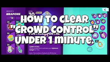 Mo.Co DOJO GUIDE - Crowd Control (Fast Clear)