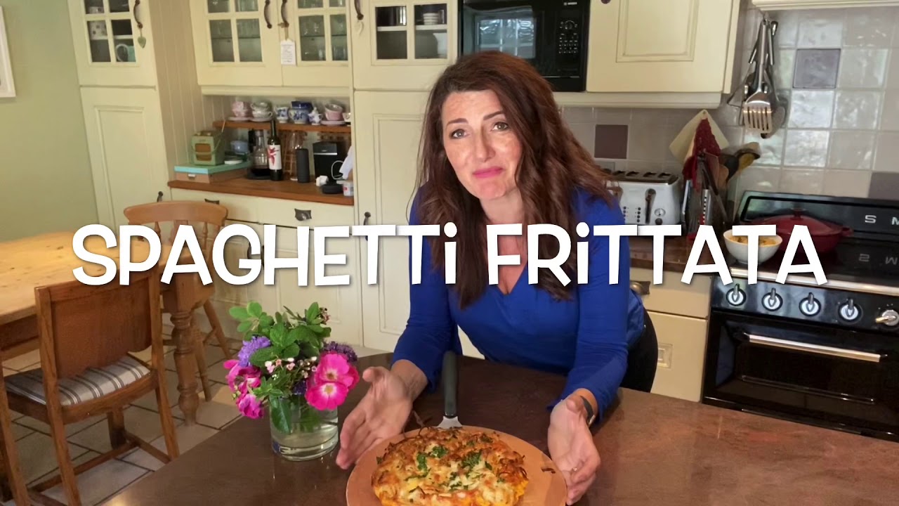 Spaghetti frittata