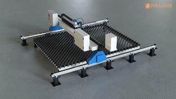 01 CNC Plasma Cutting Machine JVR-7030