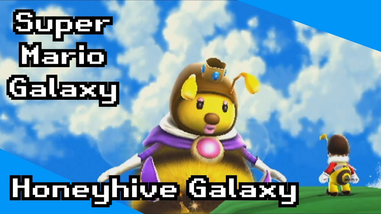 Super Mario Galaxy: Honeyhive Galaxy All Stars  (Wii Version) (No Commentary/Gameplay)