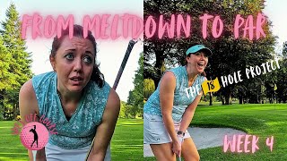 First Ever Scorecard Round… & TOTAL Meltdown 😭 | Week 4 of The 18 Hole Project