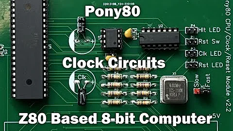 Pony80 - Clock Circuits - My z80 homebrew computer!