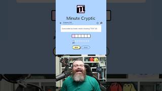 Minute Cryptic Jan 18th, 2026