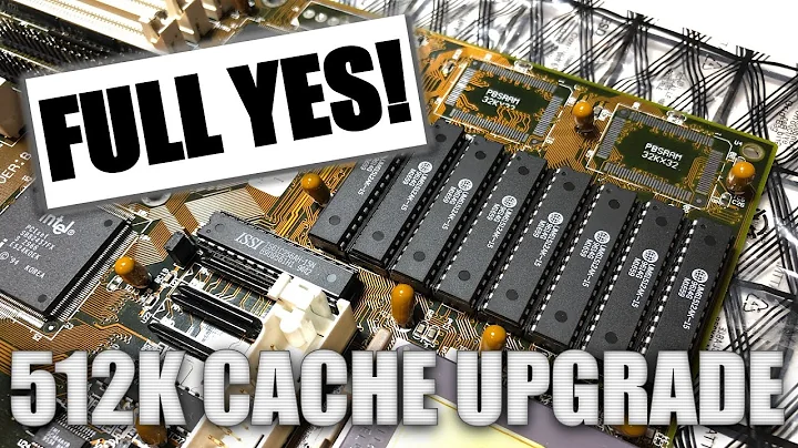 ¡Mejora tu Placa Base Full Yes 82430I con 512KB de Memoria Caché SRAM!