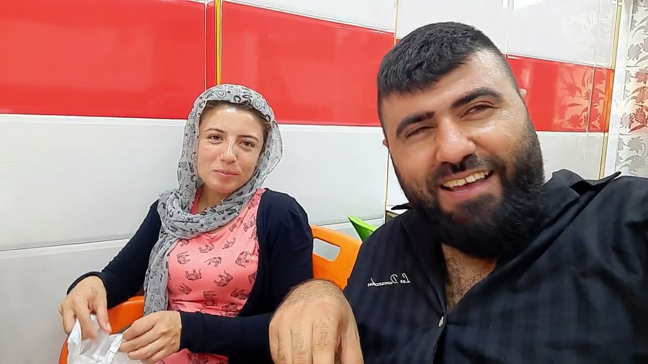 رحنا على مطعم 🌯🍟 محمود بعفرين ورحنا على سوق شعبي اشترينا مشتريات🛍 عرس أخي