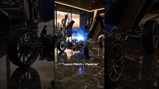 Rolex to Bugatti Chiron Transformation | Luxury Beast #shorts #buggati 🔥