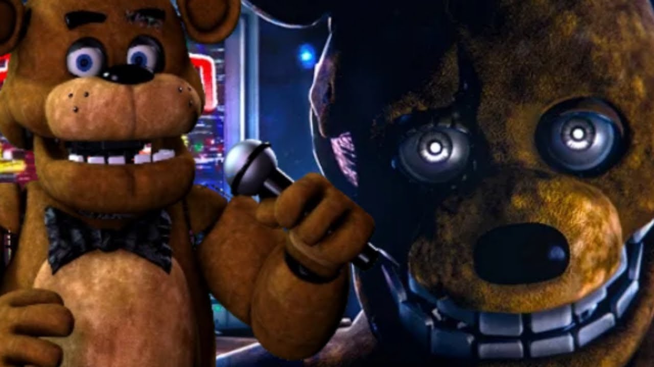 Freddy reacts to "FNAF MOVIE SONG - BEHIND THE MASK LYRIC VIDEO" by ...