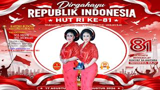 Download lagu LIVE KARTIKO BUDOYO -NYI SUHENIK - NYI MURSIATI - HUT RI KE-81 DSN. MAH BESER TUWIRI WETAN MERAKURAK