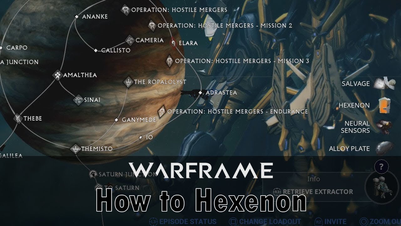 Warframe - How to Get Hexenon