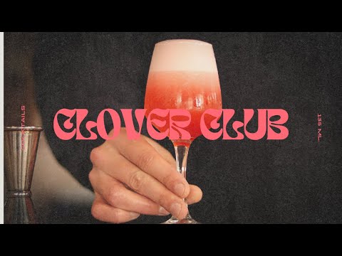 CLOVER CLUB : CE COCKTAIL EST UN BONBON !