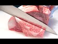 最高級のステーキ すき焼き - Teppanyaki Steak & Wagyu Beef Sukiyaki - Japaese Street Food - 鉄板焼き 京都 祇園 みかく