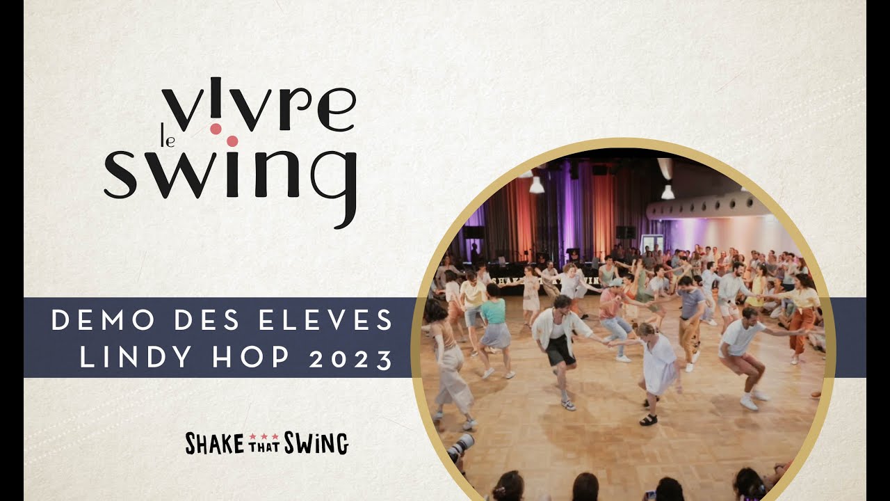 Bal swing au Chesnaie du Roy - Démo des élèves de Lindy Hop