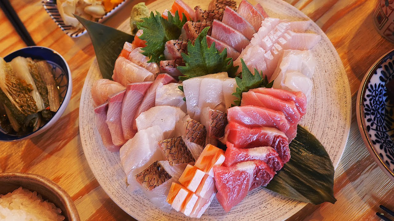 60시간 이상 숙성한,ㅁㅊ 숙성회 맛집, 어부블루스 참돔 광어 방어 참치까지! / Aging Tuna, Flatfish, Red sea bream, Sashimi
