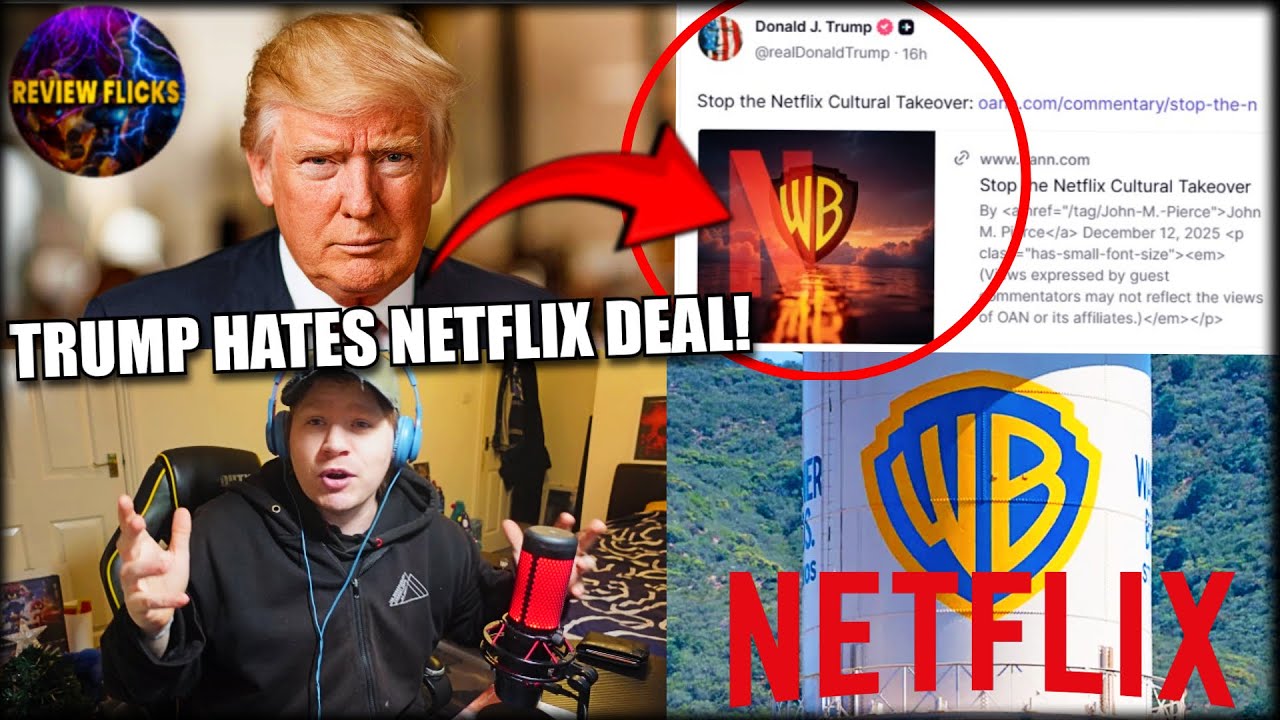 Трамп резко критикует сделку по слиянию Netflix и Warner Bros. | Может ли Paramount одержать побе...