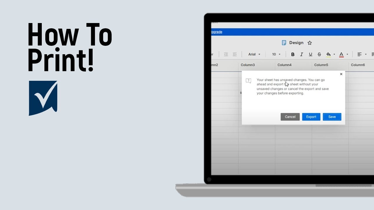 How to Print Smartsheet Account [easy] - YouTube