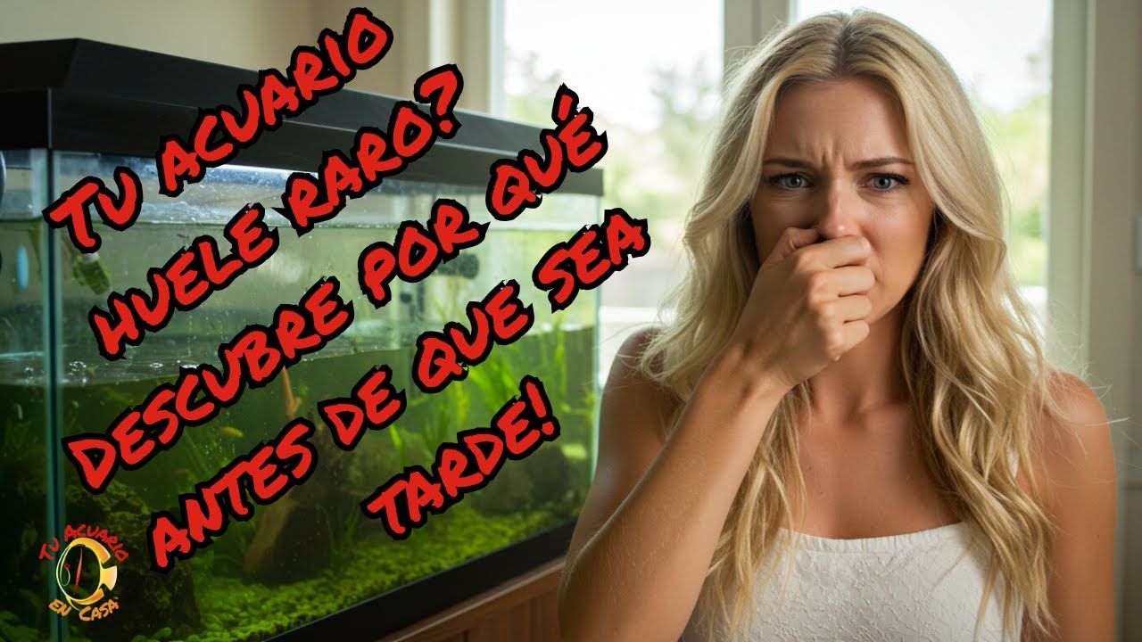 Tu acuario huele raro? Descubre por qué antes de que sea tarde!