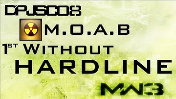 M.O.A.B MW3 Nuke! Kill Confirmed 6v6! No Hardline or Specialist!